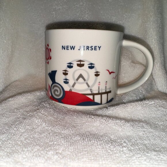 NEW JERSEY Mug STARBUCKS You Are Here Collection - Picture 1 of 5
